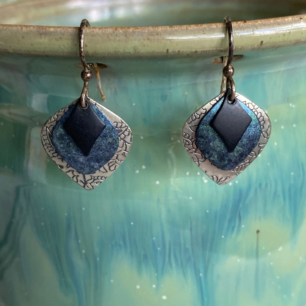 Layered Drop Earrings